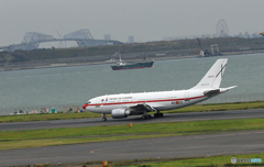 「SKY」　スペイン空軍キター A310-304 T22-2　Landing