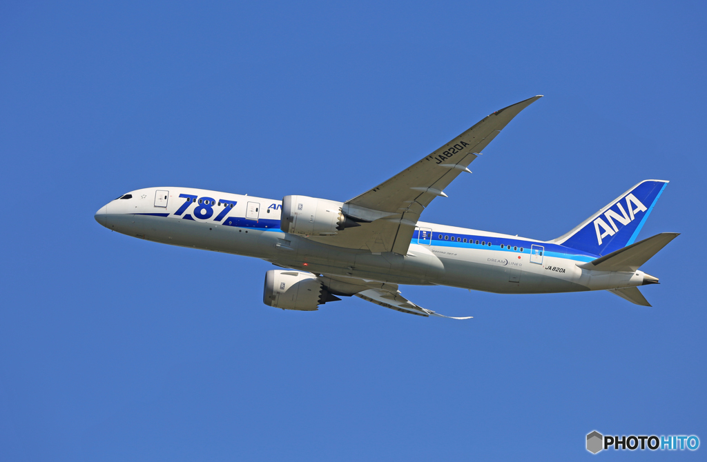 「スカイ」 ANA 787-8 JA820A Takeoff