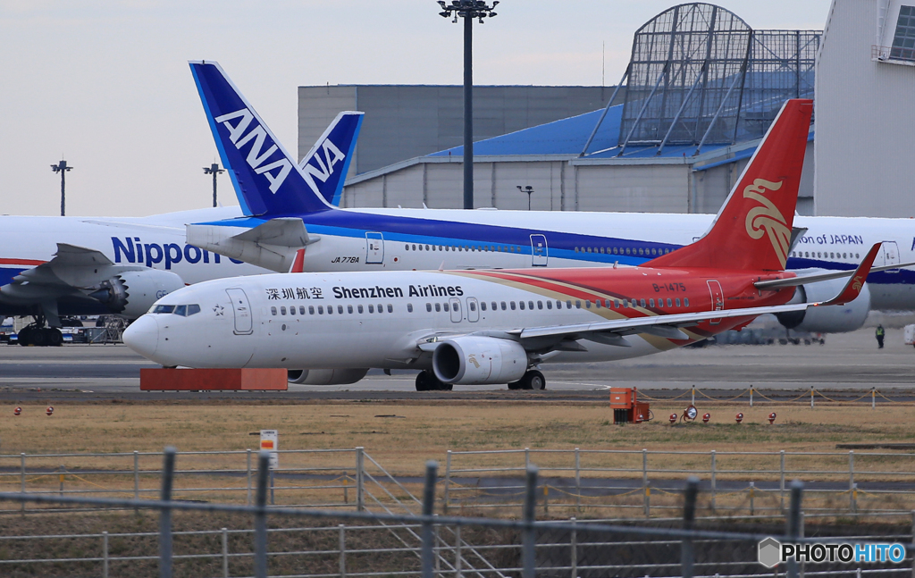 「あおいそら」深セン航空　A330 B-1475Takeoff