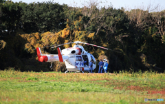 『命』ドクターヘリ・  Landing