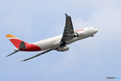 「晴れ」 IBERIA A330-202 EC-MLP 出発