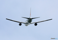 「はれ」 J  A  L 767　離陸です