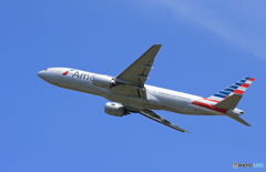 「群青」American 777-200 N784AN 飛んだ