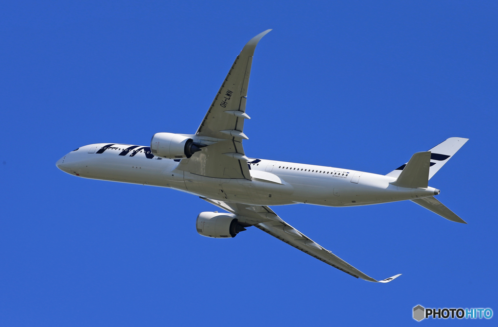 「青い日」FINNAIR A350-941 OH-LWN Takeoff 