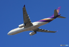 「ぶるー」 THAI A330-343 HS-TBB飛び立ち
