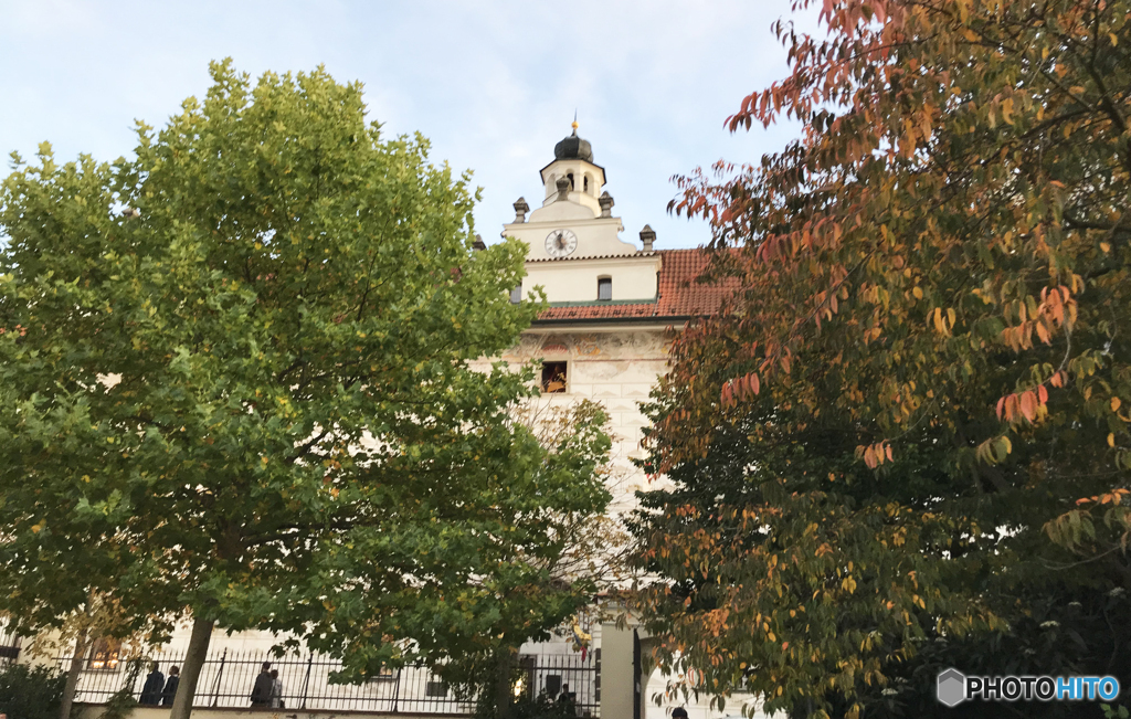 チェコ南部  (1309)  チェスキー・クルムロフの秋