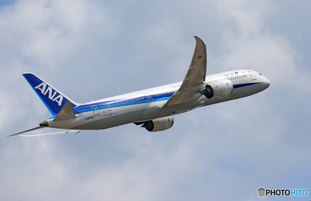 「SKY」 ANA 787-8 JA839A 出発です