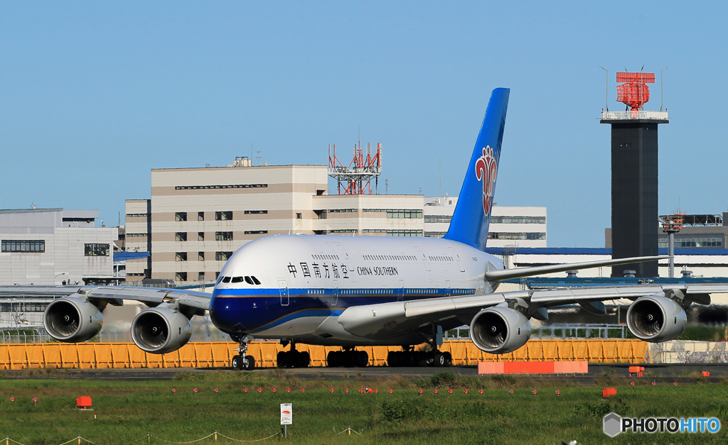 「あおいそら」中国南方 A380-841 B-6137  Takeoff