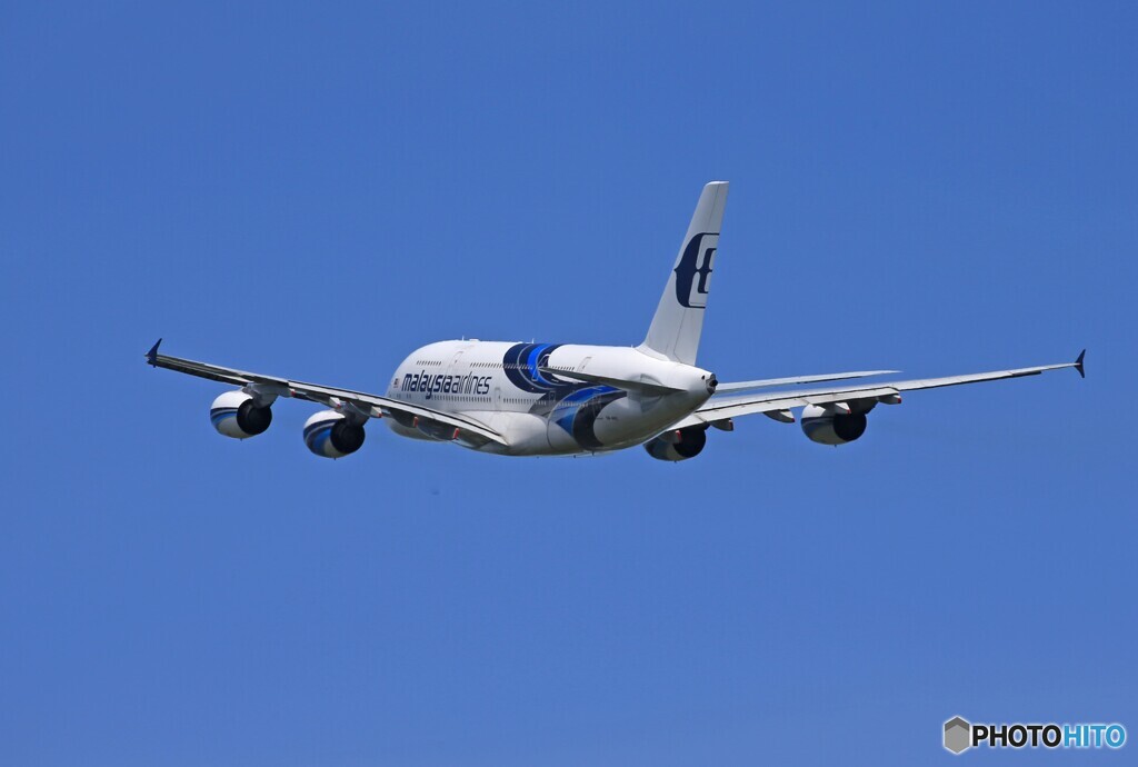 「群青」Singapoe A380-841  9M-MNC 飛んだ