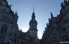 ドイツ（２６０）ドレスデンの青い空