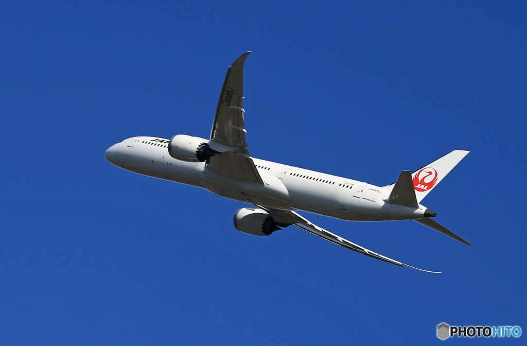 「蒼空」JAL 787-9 JA856J 出発です