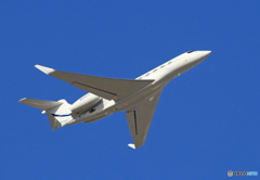 「青い空」が一番 Gulfstream Aerospace G650飛ぶ