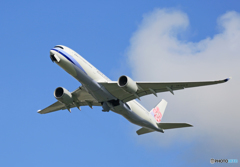 「晴れ」 China A350-941 B-18903 離陸