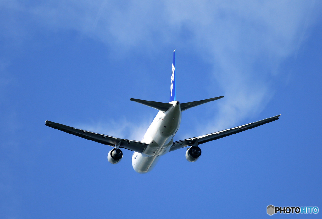 「良い天気」 ANA 767-381離陸 べいぱー？