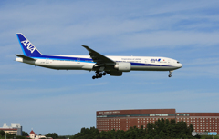 「あおぞら」 ANA 777-381 JA781A 飛行