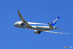「空色」 ANA 787-8 JA839A 飛び立ち