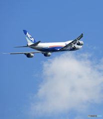 ☀「あおぞら」 NCA 747-8KZF JA17KZ 離陸