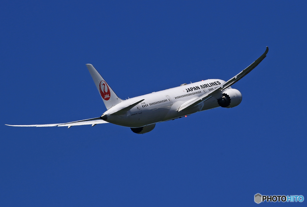 「空色」JAL 787-9 JA867J  飛び立ちです
