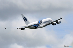 「あおぞら」 Malaysia A380-841 9M-MNC 出発です　