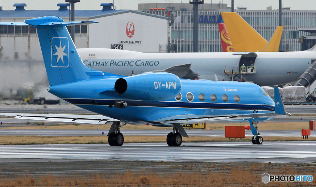 ☀「青い空」が一番 Maersk ガルフG350 OY-APM