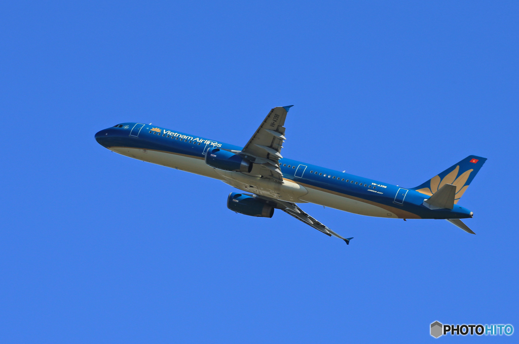 「青空」Vietnam A321-231 VN-A398 Takeoff