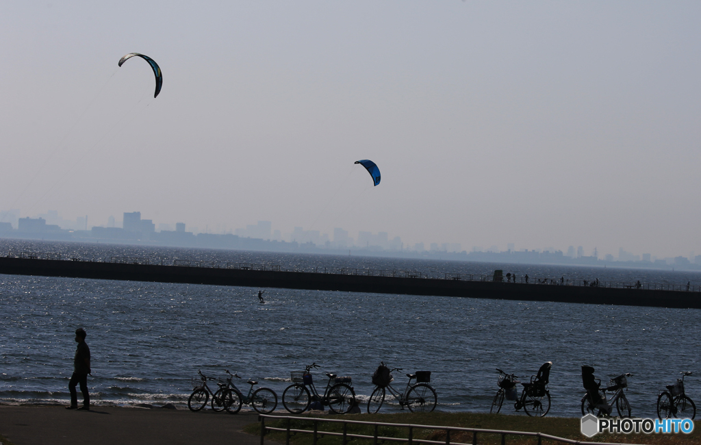 「sky」海のスポーツ・カイトサーフィン（８）