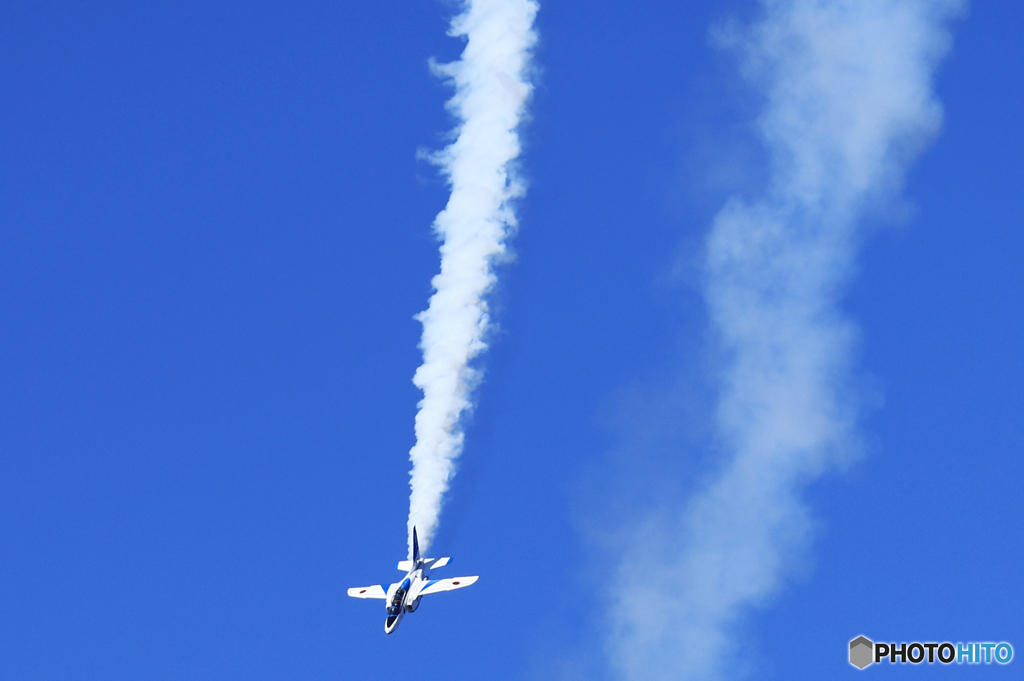 「蒼空」✈スモークがゆっくりと流れて✈