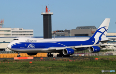 「すかい 」 Air Bridge Cargo 747-8   Takeoff 