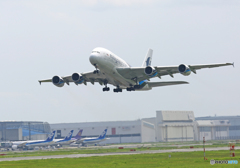 「良い天気」 Malaysia A380-841 9M-MND Takeoff 