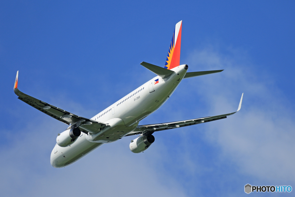 「晴れ」 Philippines A321-231 RP-C9919 出発