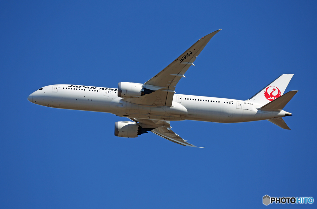 「SKY」 JAL 787-9 JA865J Takeoff
