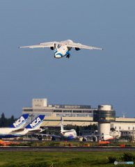 「すかい」アントノフ　An-148 アンガラ　離陸