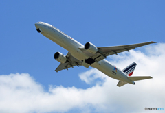 「青空」 Air France 777-200 F-GSOH 飛行