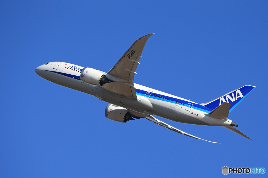 「はれー」ANA 787-8 JA822A Takeoff 