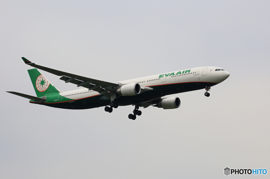 「そらー」 EVA A330-302 B-16337 来た～