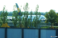 「すかい」ミュンヘン国際空港でA380を見つける