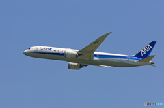 ☀「あおぞら」 ANA 787-9 JA892A 出発です
