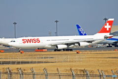 「Blue」 SWISS A340-313 HB-JMB Takeoff 