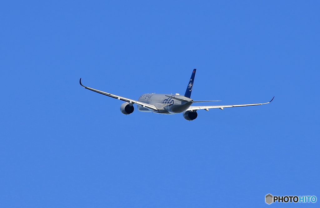 「空色」Vietnam SKY A350-941 飛び立ち