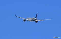 「空色」Vietnam SKY A350-941 飛び立ち