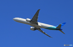 「SKY」Garuda 777-3U3 PK-GIF Takeoff 