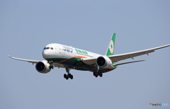 「群青」 EVA 787-9 B-17882 Landing 