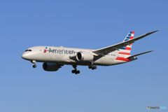 「青色が好き」 American 787-8 N812AA