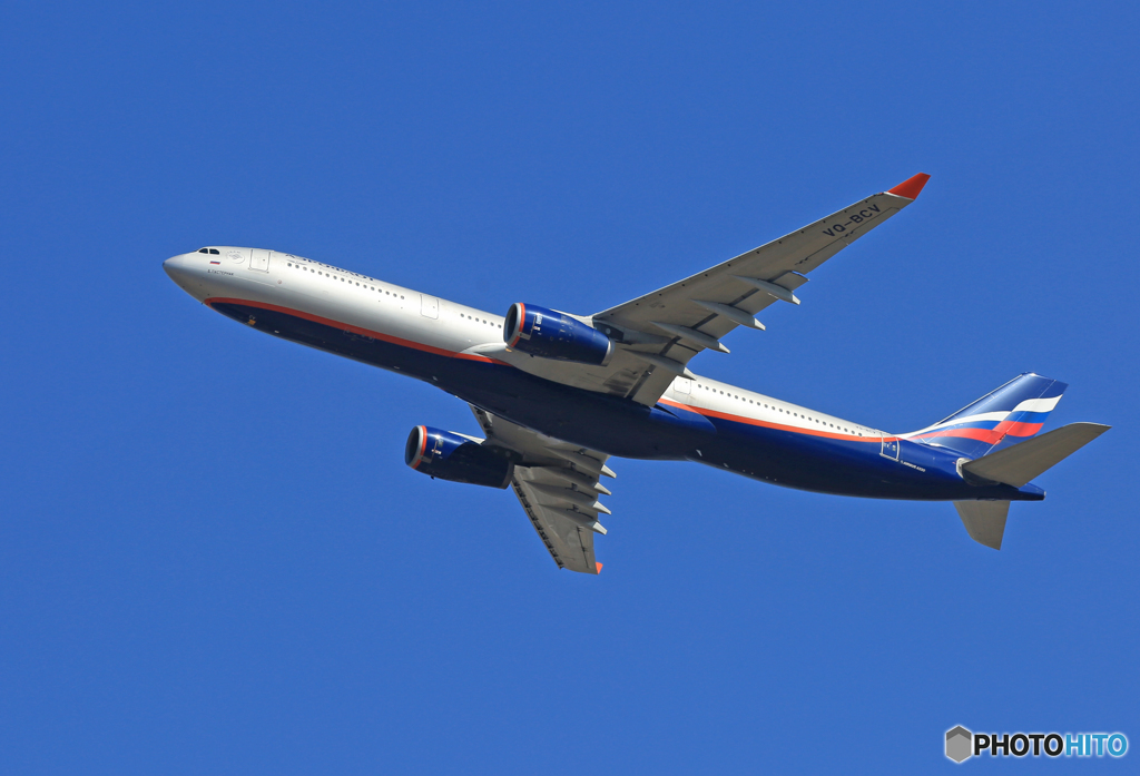 ☀「青い空」が一番 AEROFLOT A330-343 VQ-BCV