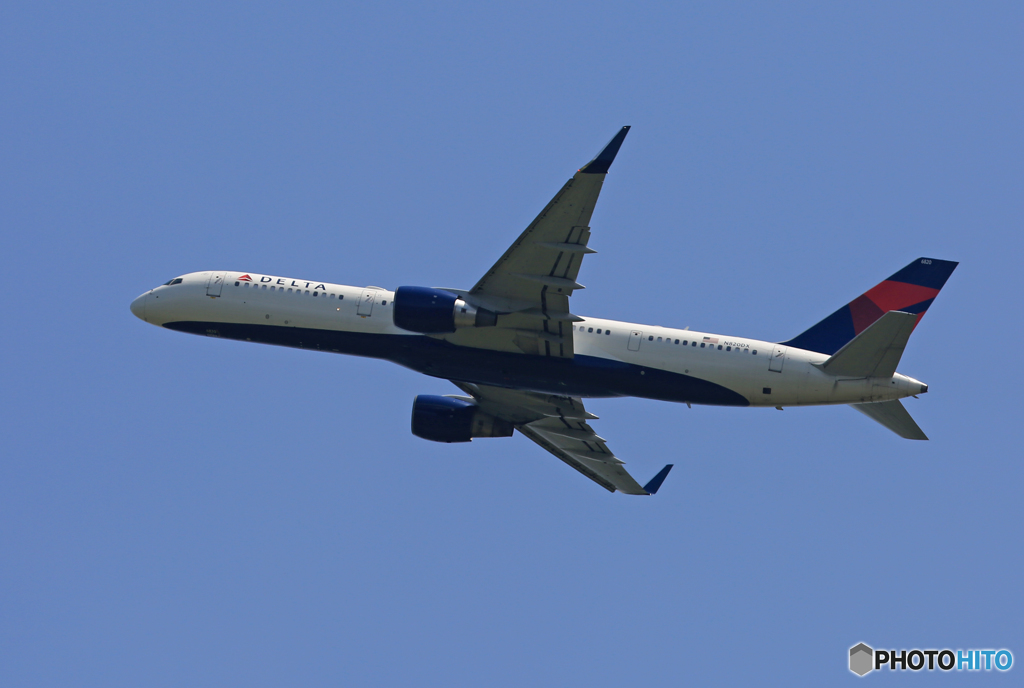☀「青い空」が一番 DELTA 貴重757-26D N820DX