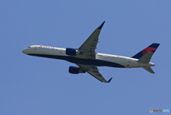 ☀「青い空」が一番 DELTA 貴重757-26D N820DX