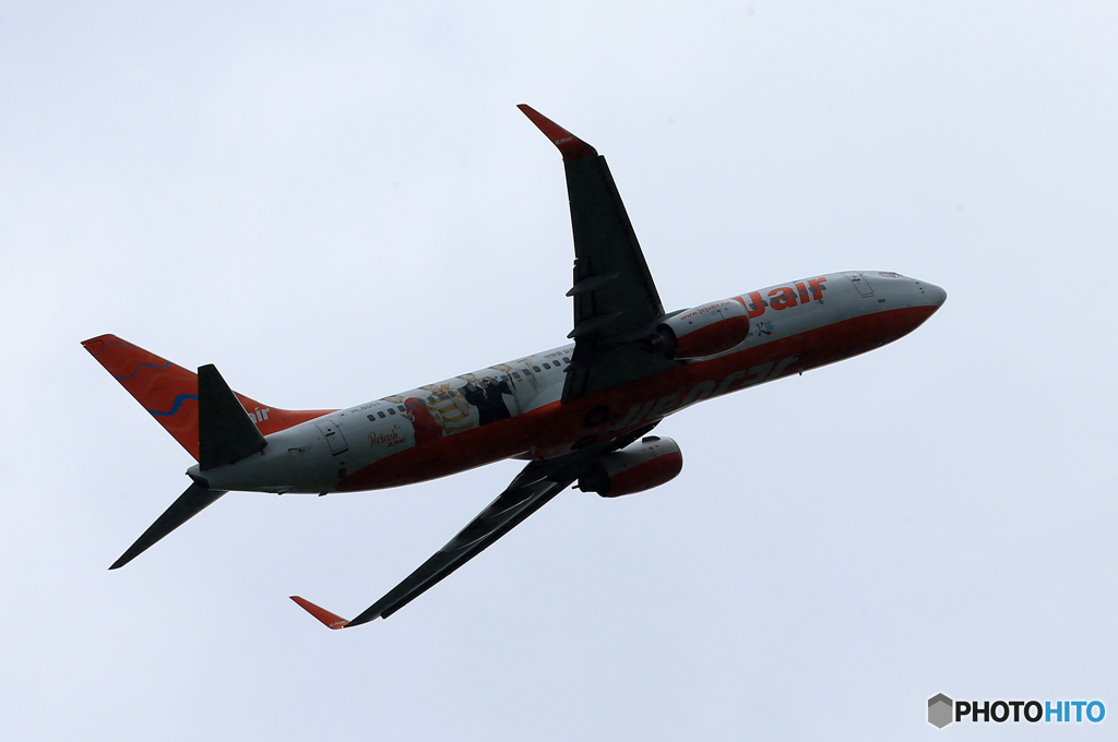 「青が大好き」 JEJU 737 HL8051 Takeoff