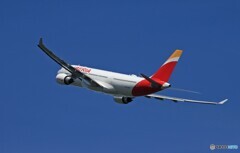 「Blue」IBERIA A330-202 EC-MUD Takeoff +++