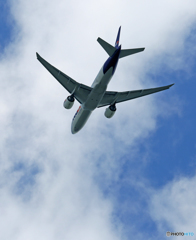 「良い天気」 FedEx 777-FS2 出発