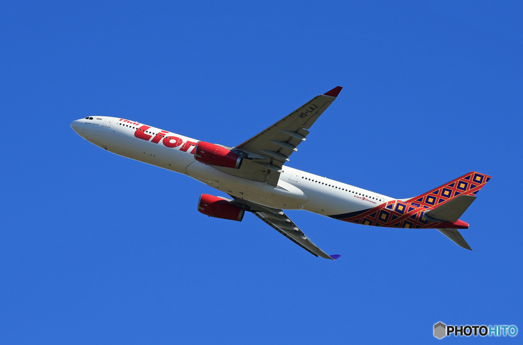 「あおぞら」Lion  Air A330-343 HS-LAJ 離陸